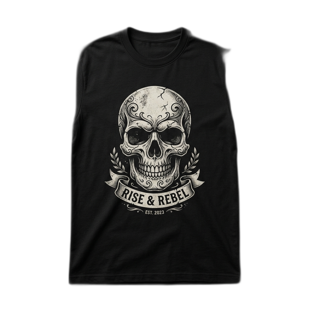 Skull tee